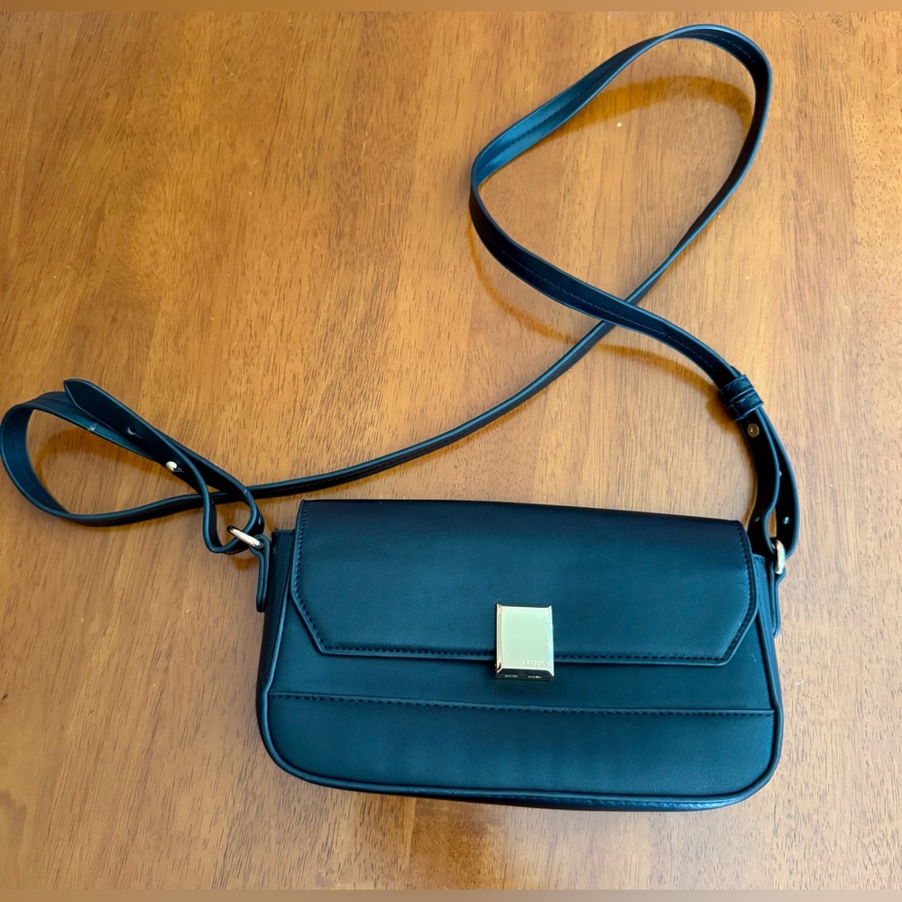 Arezzo Giorno Ladylike Black Crossbody Bag, NWOT